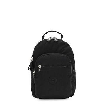 Kipling Seoul Small Klassieke Tablet Rugzak Zwart | NL 1358KO